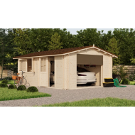 Гараж 20 (Комфорт) - брус 44 мм (Нов.)