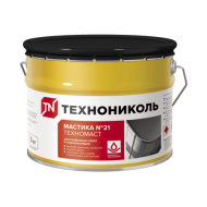 ТЕХНОНИКОЛЬ Мастика кровельная  №21 (Техномаст), ведро 3 кг (4 шт) (224515)
